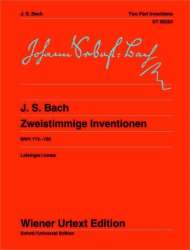 Zweistimmige Inventionen BWV772-786 : -Johann Sebastian Bach / Arr.Oswald Jonas