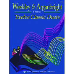 12 Classic Duets -Dallas Weekley / Arr.Nancy Arganbright