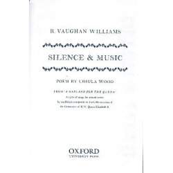 Silence and Music : for mixed voices - Ralph Vaughan Williams