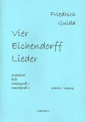4 Eichendorff -Lieder : - Friedrich Gulda