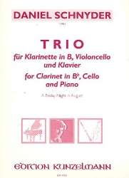 Trio : für Klarinette in C, Violoncello - Daniel Schnyder