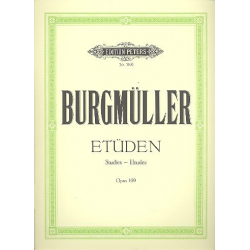 Etüden op.109 : für Klavier - Friedrich Burgmüller