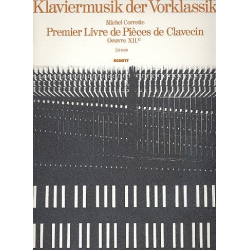 Premier livre de pieces de clavecin - Michel Corrette