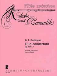 Duo concertant op.76,1 : - Benoit Tranquille Berbiguier