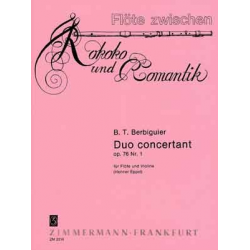 Duo concertant op.76,1 : - Benoit Tranquille Berbiguier