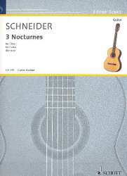 3 Nocturnes : für Gitarre - Enjott (Norbert Jürgen) Schneider