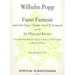 Faust-Fantasie op.189 : - Wilhelm Popp