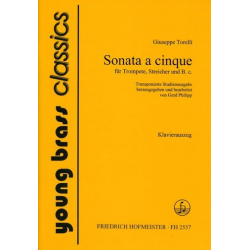 Sonata a 5 für Trompete, Streicher und Bc : -Giuseppe Torelli