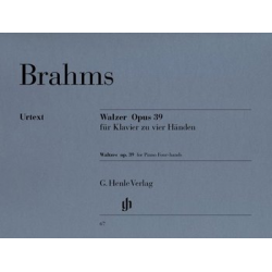 Walzer op.39 : für Klavier - Johannes Brahms