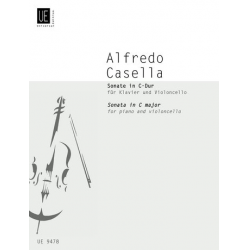 SONATA IN DO MAGGIORE : PER PIANO- - Alfredo Casella Lavagnino