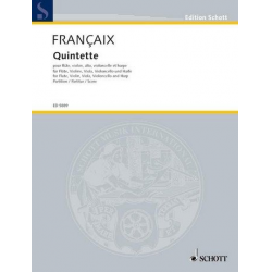 Quintett Nr.1 : für Flöte, Streichtrio - Jean Francaix