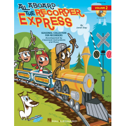 All Aboard The Recorder Express - Volume 2 - Janet Day