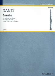 Sonate B-Dur für Klarinette und Klavier - Franz Danzi