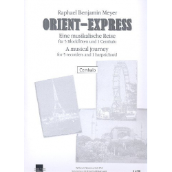 Orient-Express : für 5 Blockflöten (SAATB) - Raphael Benjamin Meyer