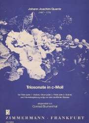 Triosonate c-Moll : für 2 Flöten -Johann Joachim Quantz