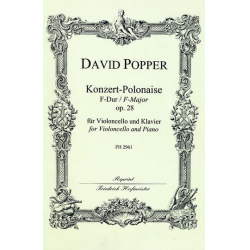 Konzert-Polonaise F-Dur op.28 : - David Popper