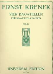 4 Bagatellen op.70 : für - Ernst Krenek