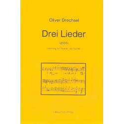 3 Lieder op.32 für Sopran und Streichquartett : - Oliver Drechsel