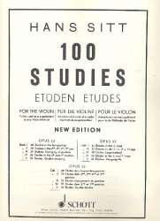 100 Studies op.32 vol.5 : 20 studies - Hans Sitt
