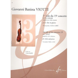 Solo do mineur no.1 du - Giovanni Battista Viotti