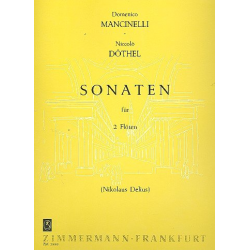 Sonaten : für 2 Flöten - Niccolo Dothel