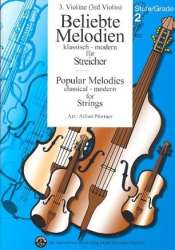 Beliebte Melodien Band 3 - 3. Violine (= Viola) -Diverse / Arr.Alfred Pfortner
