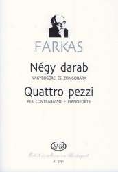 4 pezzi für Kontrabass und Klavier - Ferenc Farkas