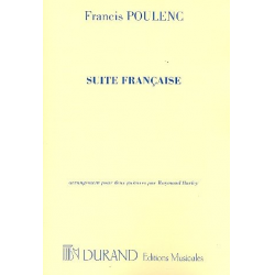 Suite francaise : pour 2 guitares - Francis Poulenc