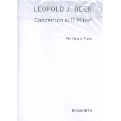 Concertino d minor op.81 : - Leopold Joseph Beer