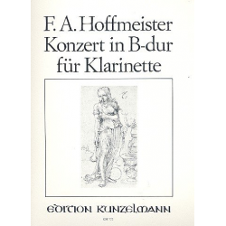 Konzert B-Dur für Klarinette und Orchester : - Franz Anton Hoffmeister