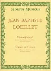 Quintett h-Moll : - Jean Baptiste Loeillet de Gant