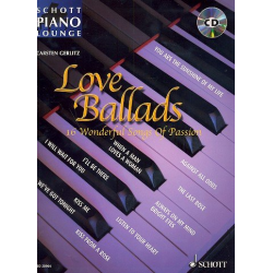Love Ballads (+CD) für Klavier - Carsten Gerlitz
