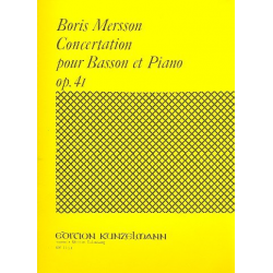 Concertation op.41 : - Boris Mersson