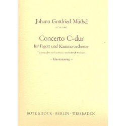 Concerto C-Dur für Fagott und - Johann Gottfried Müthel