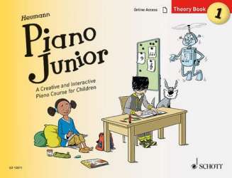 Piano junior - Theory Book vol.1 : - Hans-Günter Heumann