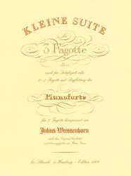 Kleine Suite : für 3 Fagotte oder - Julius Weissenborn