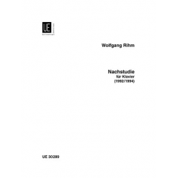 Nachstudie : für Klavier - Wolfgang Rihm
