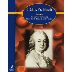 Sonate A-Dur : für Klavier - Johann Christoph Friedrich Bach