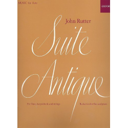 Suite antique (Flöte und Klavier) -John Rutter
