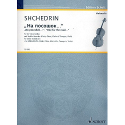 Na pososhok : für Altblockflöte (Melodie- - Rodion Shchedrin