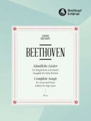 Sämtliche Lieder -Ludwig van Beethoven
