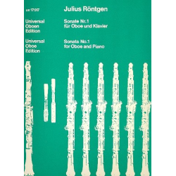 Sonate Nr.1 : für Oboe und Klavier - Julius Röntgen