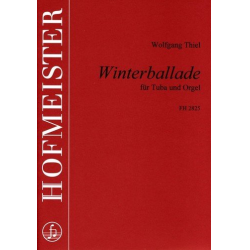 Winterballade : für Tuba und Orgel - Wolfgang Thiel