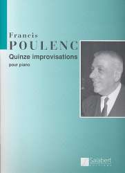 15 improvisations : - Francis Poulenc