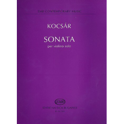 Sonata per violino - Miklos Kocsar