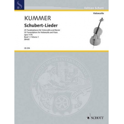Schubert-Lieder op.117b Band 1 -Franz Schubert / Arr.Friedrich August Kummer