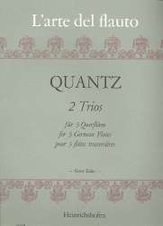 2 Trios : für 3 Flöten - Johann Joachim Quantz