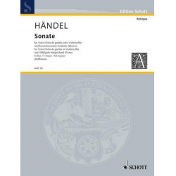 Sonate C-Dur : für Viola - Georg Friedrich Händel (George Frederic Handel)