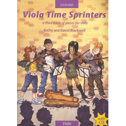 Viola Time Sprinters (+CD) : -David Blackwell / Arr.Kathy Blackwell