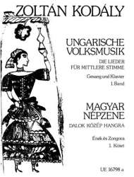Ungarische Volksmusik Band 1 : - Zoltán Kodály